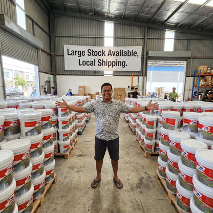 5 in 1 Epoxy Floor Paint  Waterproof Anti-Slip & Ultra-Durable Resin Coating for Home & Garage