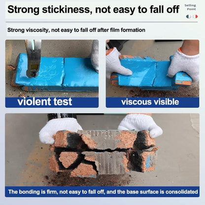 Permanent Waterproof Coating – Leakproof Seal for Roof, Floor, Bathroom & Walls – Weatherproof, Durable, Long-Lasting Protection