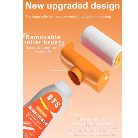 White Wall Renovation Paint Roller - Eco-Friendly, Upgraded for Interior Wall Repair & DIY Home Decor