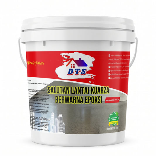 5 in 1 Epoxy Floor Paint  Waterproof Anti-Slip & Ultra-Durable Resin Coating for Home & Garage